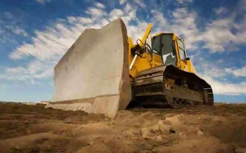Bulldozer per lo Spostamento di Grandi Quantità di Terra